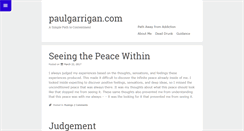 Desktop Screenshot of paulgarrigan.com